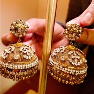 Golden  color earrings